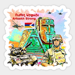 Artsakh Strong Sticker